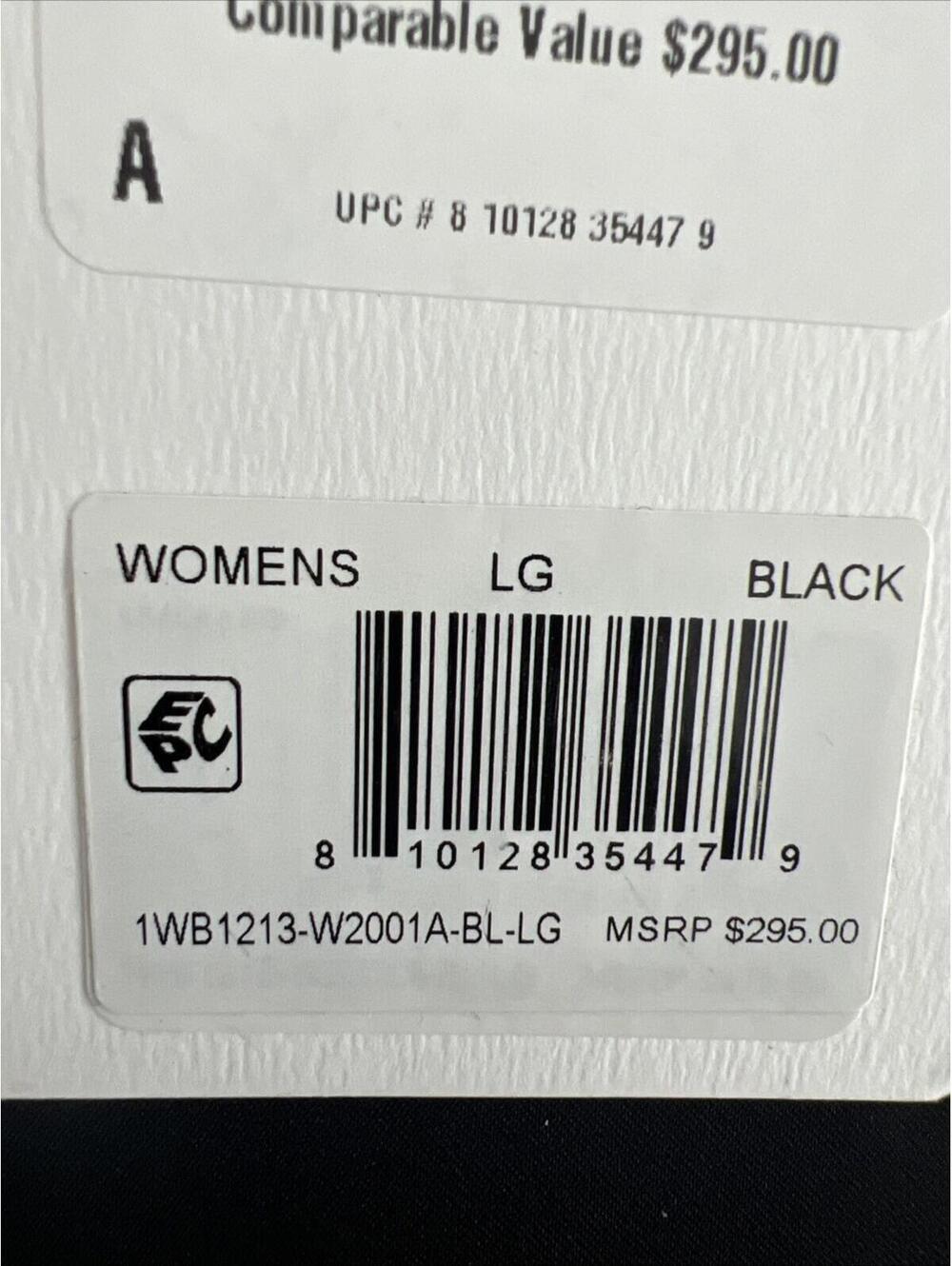 $295 Halfdays Alessandra Insulated High-Waisted Ski Pants Black Women's Size L - Picture 9 of 11